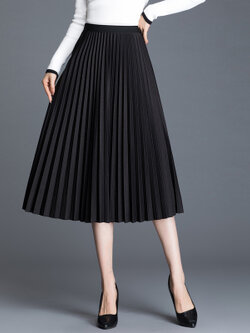 กระโปรงเอวยืด มีไซส์เดียวรอบเอว 64-80 ซม.เหมาะสำหรับผู้สวมน้ำหนักตัว40-60กิโลกรัม