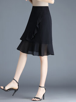 กระโปรงยาว กระโปรงยาวทรงเอ กระโปรงทำงาน