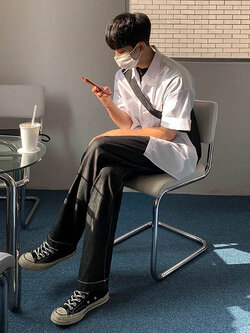 เสื้อT-shirt เสื้อผู้ชายเกาหลี เสื้อเกาหลี MCYC