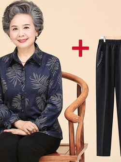 เสื้อคุณยาย เสื้อผู้วัยอายุ60-70ปี เสื้ออาม่า เสื้อผู้สูงอายุ