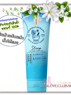 Bath & Body Works Aromatherapy / Body Cream 226 ml. (Sleep - Hibiscus Ylang Ylang)