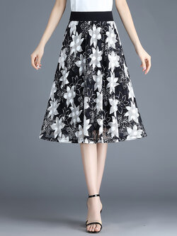 กระโปรงยาว กระโปรงยาวทรงเอ กระโปรงทำงาน