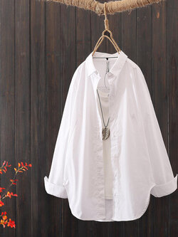 แบบเสื้อสวยๆ เสื้อผ้าฝ้ายลินิน เสื้อเชิ้ตผ้าลินิน