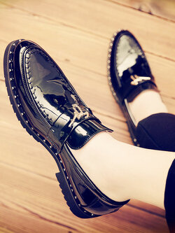รองเท้าหนังผู้ชาย มีไซส์39-44 รองเท้าโลฟเฟอร์ชาย Slip-On Shoes