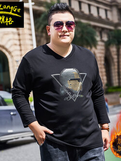 เสื้อยืดผู้ชายอ้วน S-5XL(อกเสื้อ39-51นิ้ว)