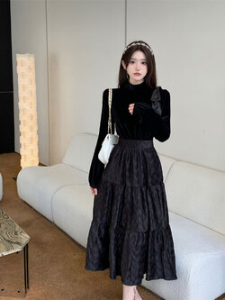 เดรสสาวอวบ มีไซส์ L-4XLอกเสื้อ 38-47 นิ้ว ใส่ได้ทั้งสาวหุ่นดีน่ารักจนถึงสาวอวบพลัสไซส์ จัดส่งฟรี! ทักแชทสั่งซื้อ