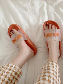 รองเท้าแตะผู้หญิง ใส่ในบ้าน By.Thin strips