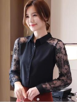 เสื้อสีดำสุภาพ เรียบหรู ดูดี เหมาะกับทุกโอกาส | เสื้อผู้หญิงสุภาพ