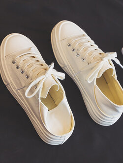 รองเท้าผ้าใบ ผู้หญิง รองเท้าผ้าใบวัยรุ่น แบรนด์ RENBEN