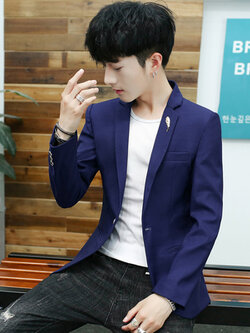 สูท Blazers ผู้ชาย เสื้อคลุมสไตล์สูท สำหรับผู้ชาย