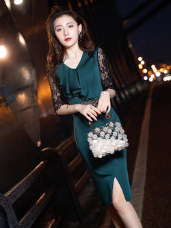 ชุดราตรี ชุดราตรีสวยหรู แบบ ทันสมัย Evening dress