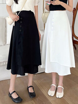 กระโปรงยาว กระโปรงยาวทรงเอ กระโปรงทำงาน