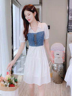 แบบชุดเดรสสวยๆ ชุดเดรสน่ารักๆสไตล์เกาหลี