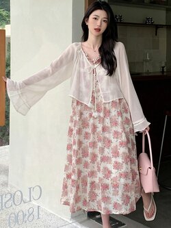 เดรสแขนสั้น มีไซส์ L-4XLอก 38-47 นิ้ว ใส่ได้ทั้งสาวหุ่นดีน่ารักจนถึงสาวอวบพลัสไซส์ จัดส่งฟรี! ทักแชทสั่งซื้อ