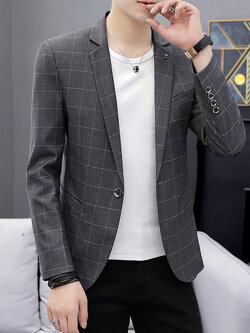 สูท Blazers ผู้ชาย เสื้อคลุมสไตล์สูท สำหรับผู้ชาย