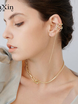 ตุ้มหู ต่างหู ต่างหูผู้หญิง By SuXin