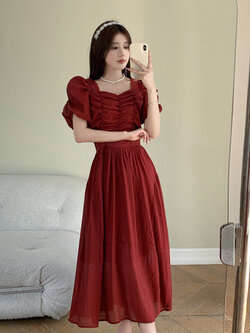 แบบชุดเดรสสวยๆ ชุดเดรสน่ารักๆสไตล์เกาหลี