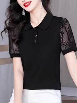 เสื้อสีดำสุภาพ เรียบหรู ดูดี เหมาะกับทุกโอกาส | เสื้อผู้หญิงสุภาพ