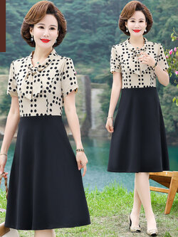 เสื้อผ้าคุณแม่วัย 60 เสื้อคนแก่ผู้หญิงวัย60