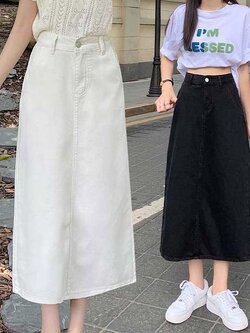 กระโปรงยาว กระโปรงยาวทรงเอ กระโปรงทำงาน