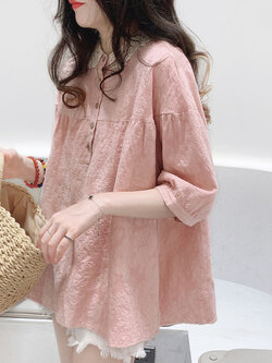 เสื้อลินิน แบบเสื้อสวยๆ เสื้อผ้าฝ้ายลินิน เสื้อเชิ้ตผ้าลินิน BY LININ