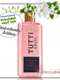 Bath & Body Works / Shower Gel 248 ml. (Tutti Dolci - Pink Peony Crème) *Limited Edition