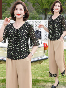 เสื้อผ้าคุณแม่วัย 60 เสื้อคนแก่ผู้หญิงวัย60