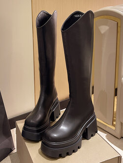 รองเท้าบูทแฟชั่นหญิง มีขนาดให้สั่งซื้อ 35 36 37 38 39 40