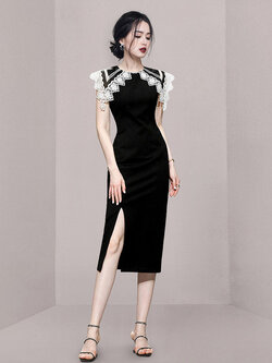 ชุดเดรสรัดรูป ชุดเดรสรัดรูปยาว เดรสเซ็กส์ซี่ By.SHACOS