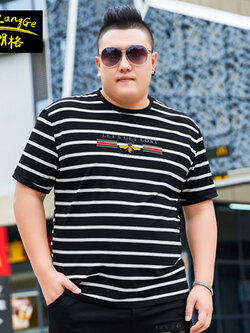 เสื้อยืดผู้ชายอ้วน S-5XL(อกเสื้อ39-51นิ้ว)