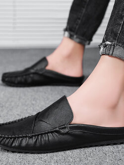 รองเท้าหนังผู้ชาย มีไซส์39-44 รองเท้าโลฟเฟอร์ชาย Slip-On Shoes