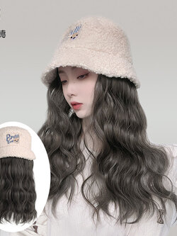 หมวกวิกผม หมวกวิกผมยาว หมวกผมปลอม หมวกวิก BY Ailead