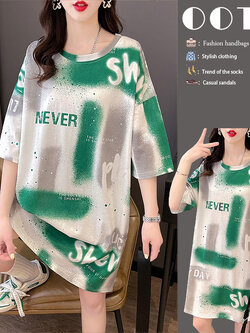 เสื้อยืดคนอ้วนแบบโอเวอร์ไซส์แบบ ulzzang fashion สนใจทักแชท