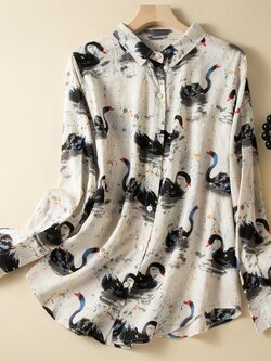 เสื้อลินิน เสื้อผ้าฝ้ายลินิน เสื้อเชิ้ตผ้าลินิน