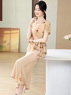 เสื้อผ้าคุณแม่วัย 60 เสื้อคนแก่ผู้หญิงวัย60