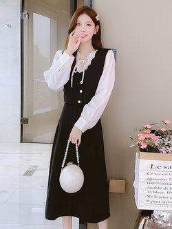 แบบชุดเดรสสวยๆ ชุดเดรสน่ารักๆสไตล์เกาหลี