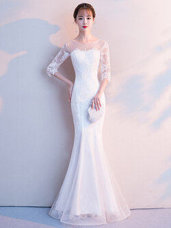 ชุดราตรี ชุดราตรีสวยหรู แบบ ทันสมัย Evening dress