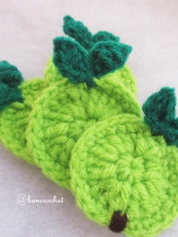 ฝรั่งถักโครเชต์ guava fruit crochet