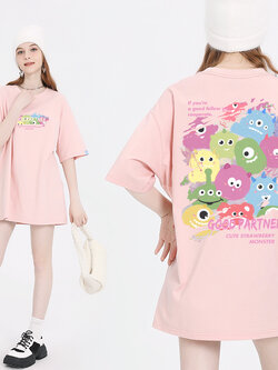 เสื้อผ้าวัยรุ่นเกาหลี เสื้อยืดวัยรุ่นผู้หญิง มีขนาด S M L XL