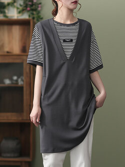 เสื้อยืดวินเทจ ฟรีไซส์อกเสื้อประมาณ 38-42