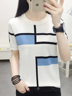 เสื้อทีเชิ้ตผ้านิตติ้ง