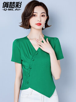 เสื้อชีฟอง เสื้อแฟชั่นสุภาพสตรีวัยผู้ใหญ่ มีไซต์ อก34นิ้ว-43นิ้ว