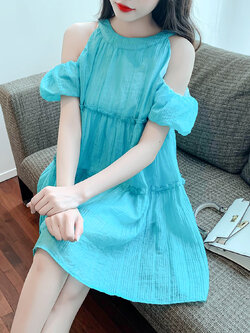 แบบชุดเดรสสวยๆ ชุดเดรสน่ารักๆสไตล์เกาหลี