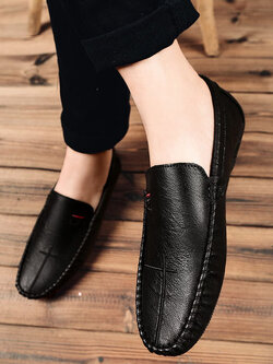 รองเท้าหนังผู้ชาย มีไซส์39-44 รองเท้าโลฟเฟอร์ชาย Slip-On Shoes