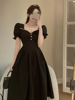 เดรสวัยรุ่น-เดรสคนอ้วนวัยรุ่น L-4XL(อก38-46 นิ้ว)