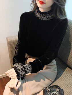 เสื้อสีดำสุภาพ เรียบหรู ดูดี เหมาะกับทุกโอกาส | เสื้อผู้หญิงสุภาพ