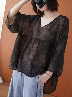 เสื้อผ้าฝ้ายสไตล์วินเทจ ใส่ตั้งแต่สาวผอม-สาวอวบ น้ำหนักตัว50-90 กิโลกรัม By Meimei plus size