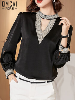 เสื้อสีดำสุภาพ เรียบหรู ดูดี เหมาะกับทุกโอกาส | เสื้อผู้หญิงสุภาพ