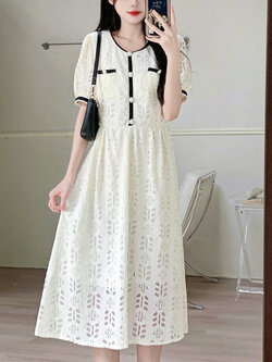 เดรสวัยรุ่น-เดรสคนอ้วนวัยรุ่น L-4XL(อก38-46 นิ้ว)