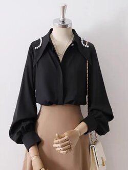 เสื้อสีดำสุภาพ เรียบหรู ดูดี เหมาะกับทุกโอกาส | เสื้อผู้หญิงสุภาพ